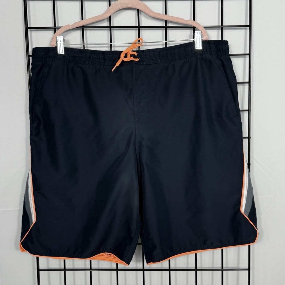 NIKE Color Surge Ray 11" Swim Shorts Mens XL Obsidian Multi Board Surf READ